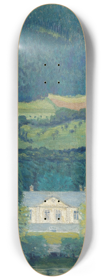 Koloman Moser - Landhaus am Wasser 8.25 inch art skate deck