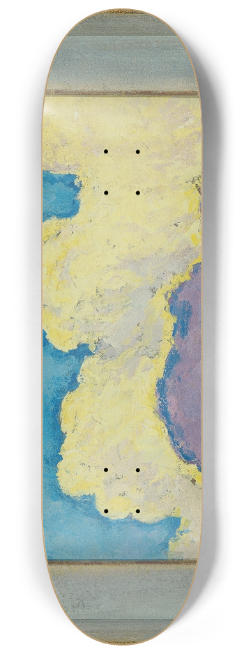 Koloman Moser - Wolkenstudie 8.25 inch art skate deck