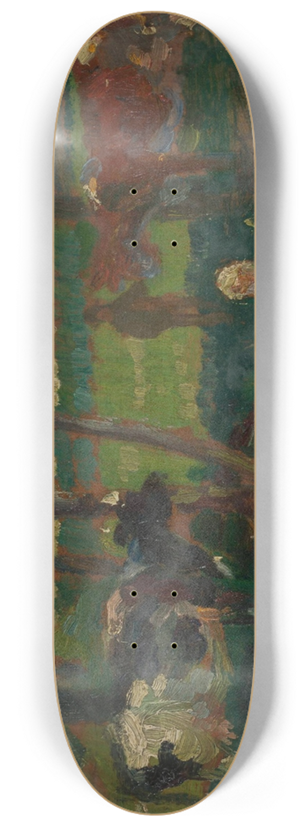 Konrad Krzyanowski - Landscape 8.25 inch art skate deck