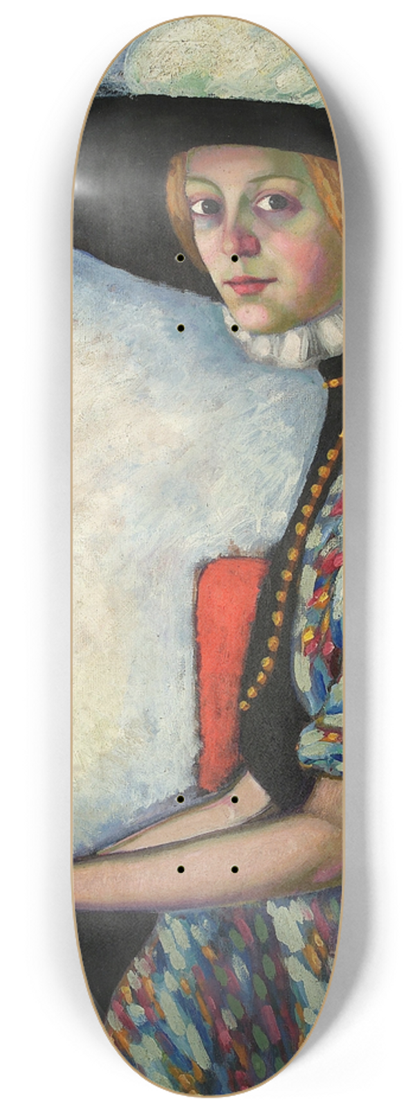 Konrad Mgi - Alide Asmuse portree 8.25 inch art skate deck