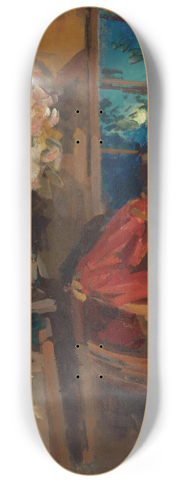 Konstantin Alexeevich Korovin - Evening Serenade 8.25 inch art skate deck