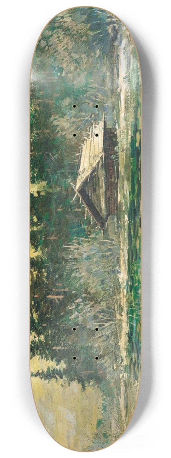 Konstantin Alexeevich Korovin - Le pcheur 8.25 inch art skate deck