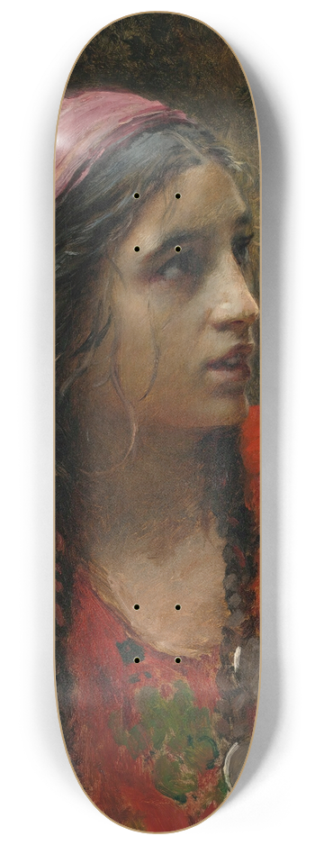 Konstantin Egorovich Makovsky - Gypsy 8.25 inch art skate deck