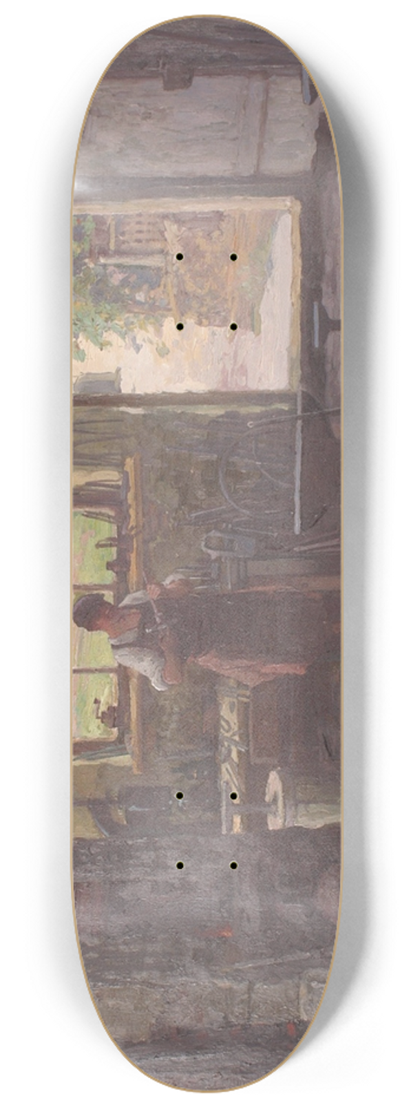 Konstantin Stoitzner - Alte Hufschmiede 8.25 inch art skate deck