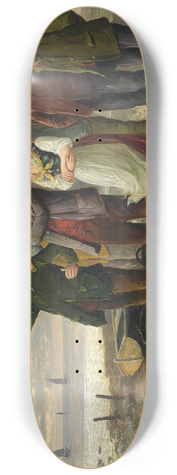 Konstantin Stoitzner - Waiting for the catch 8.25 inch art skate deck