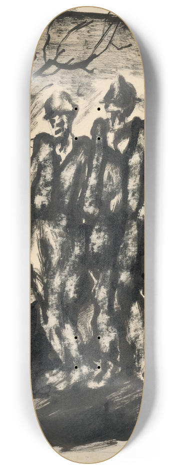 Kontantn Bauer - Dvaja tulci 8.25 inch art skate deck