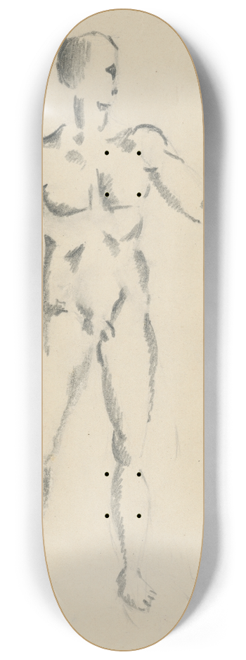 Kontantn Bauer - Musk akt 8.25 inch art skate deck