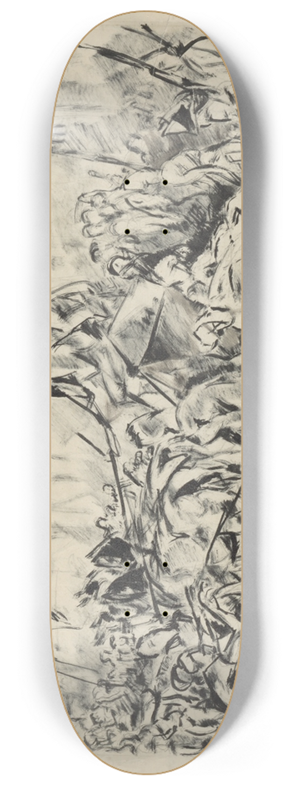 Kontantn Bauer - Posledn cesta Robespierra 8.25 inch art skate deck