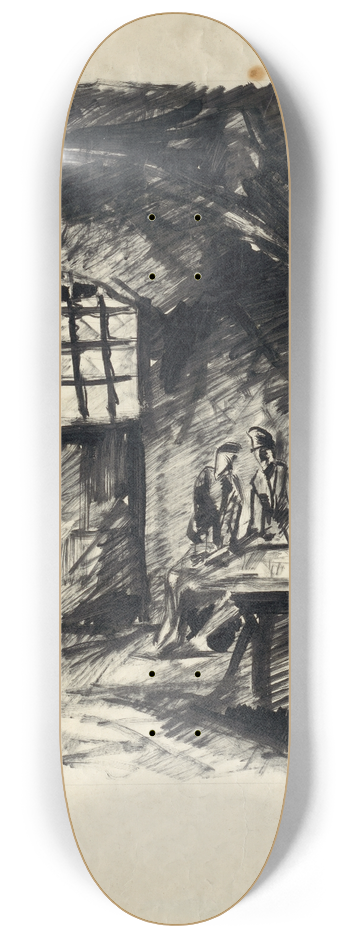 Kontantn Bauer - Sd v alri 8.25 inch art skate deck