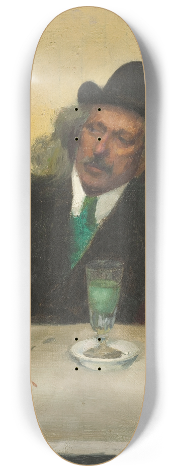 Andr Victor douard Devambez - Au caf 8.25 inch art skate deck