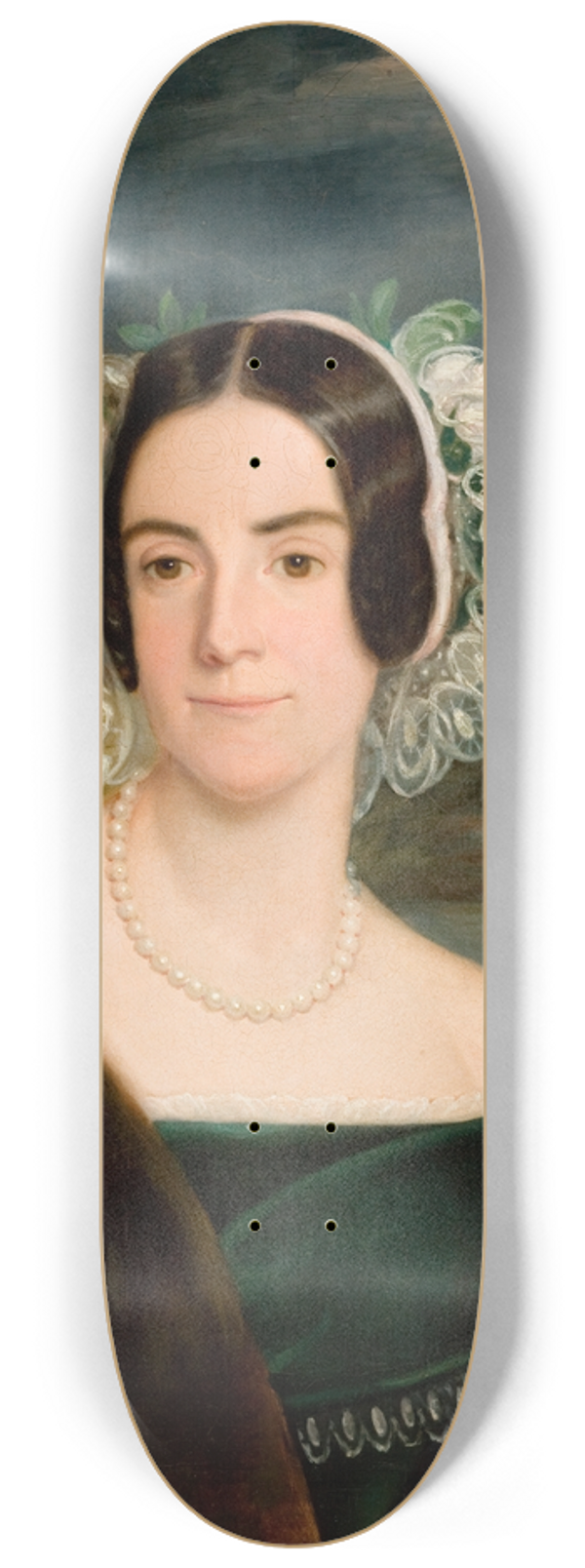 Korneli Szlegel - Female Portrait 8.25 inch art skate deck