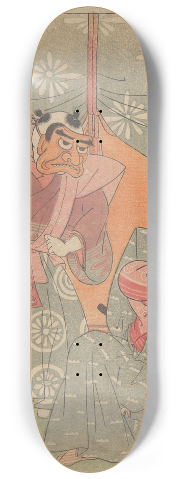 Korysai Isoda - Two Actors 8.25 inch art skate deck
