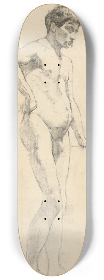 kos Aranyossy - tdia stojaceho muskho aktu 8.25 inch art skate deck