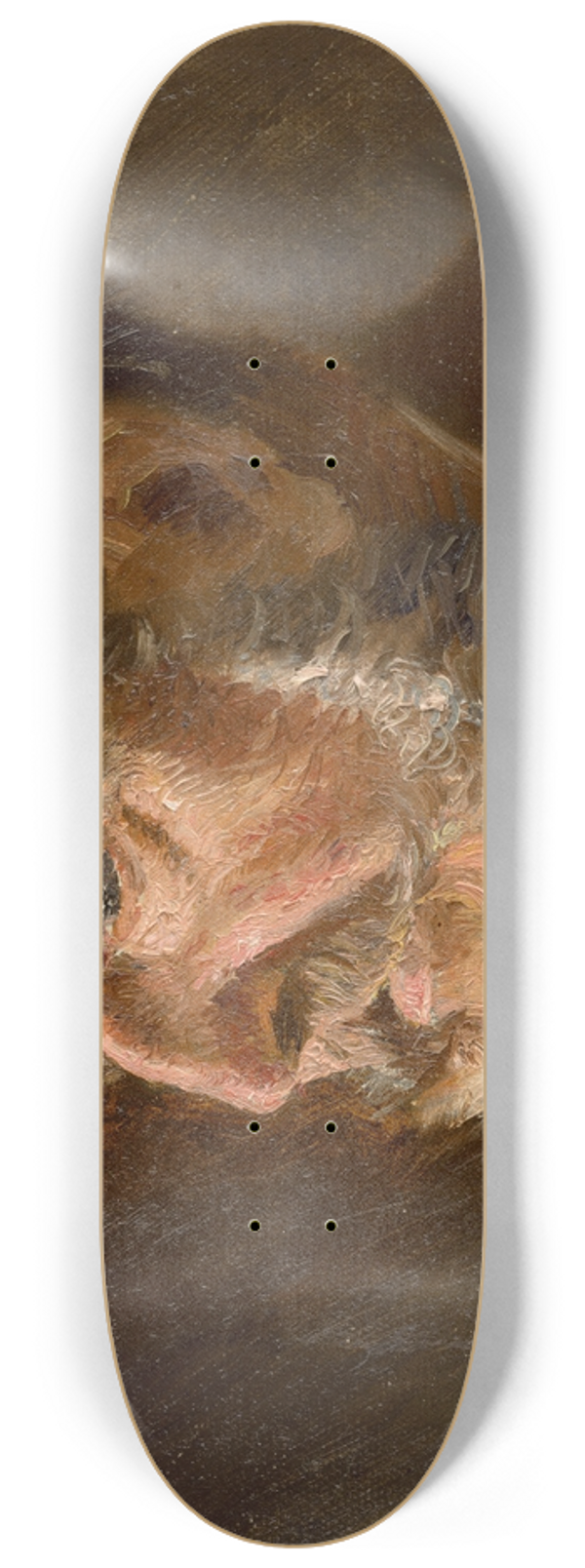 Ladislav Mednynszky - Head Study of an Old Man 8.25 inch art skate deck