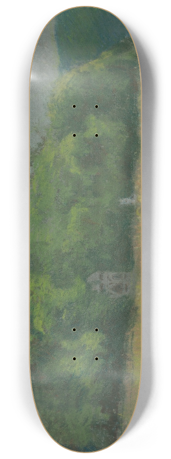 Ladislav Mednynszky - Summer landscape 8.25 inch art skate deck