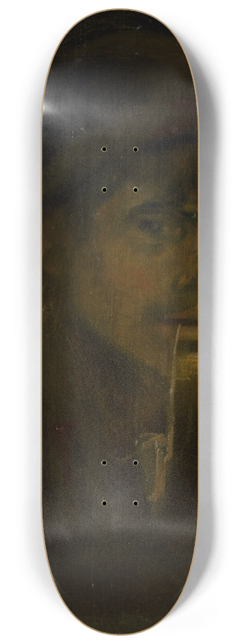 Ladislav Mednynszky - Tramp with a Pipe 8.25 inch art skate deck