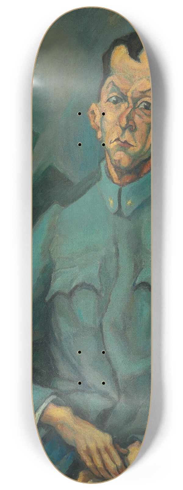 Lajos Tihanyi - Portrait of Tersnszky Jzsi Jeno 8.25 inch art skate deck