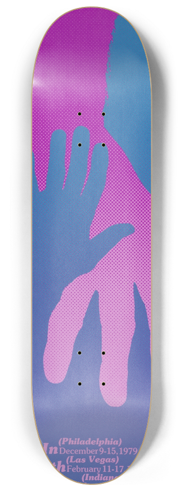 Lanny Sommese - Institutes in Allied Health Administration 8.25 inch art skate deck