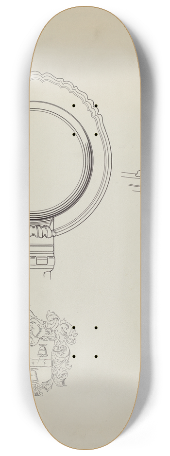 Lawrence Flynn - Silver Tankard  Details 8.25 inch art skate deck