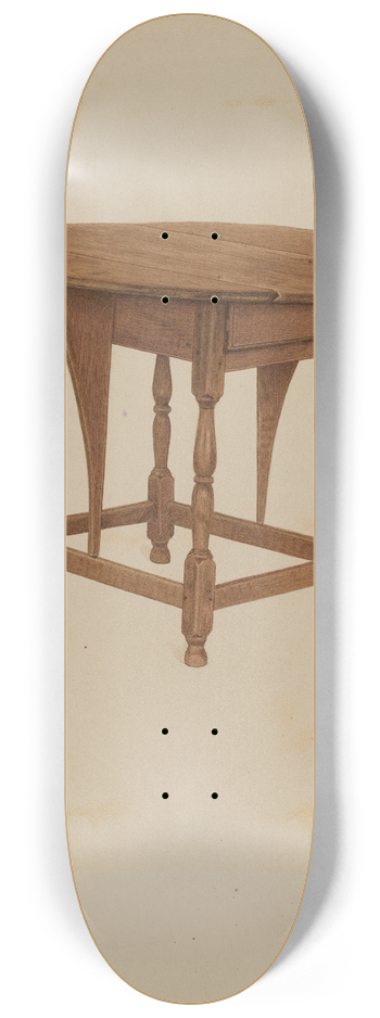 Lawrence Foster - Butterfly Table 8.25 inch art skate deck