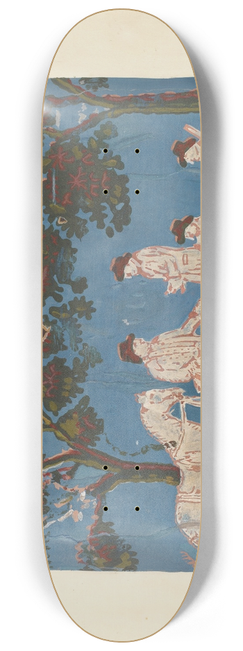 Lazar Rubinstein - Bandbox Sections 8.25 inch art skate deck