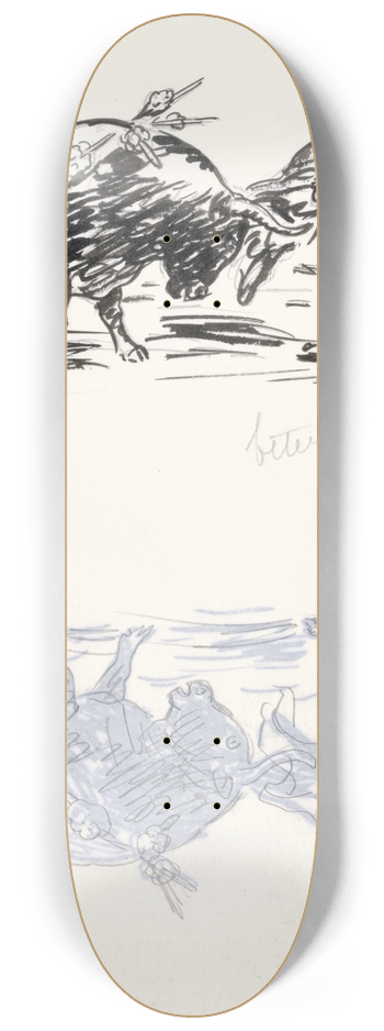 Leo Gestel - Betere in gemeenschap 8.25 inch art skate deck