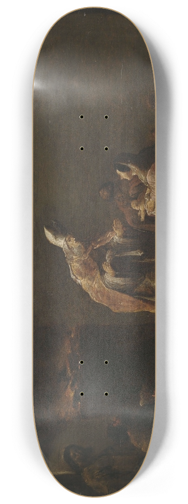 Leonaert Bramer - Die Darstellung im Tempel 8.25 inch art skate deck