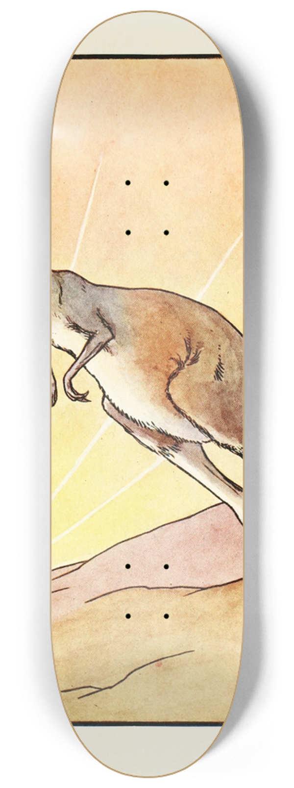 Leonard Leslie Brooke - The jumblies and other nonsense verses Pl.3 8.25 inch art skate deck
