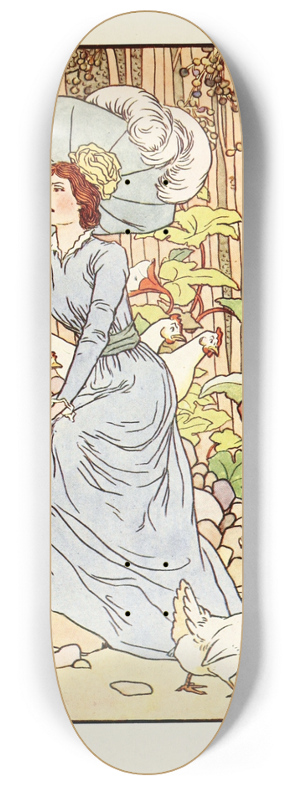 Leonard Leslie Brooke - The jumblies and other nonsense verses Pl.6 8.25 inch art skate deck
