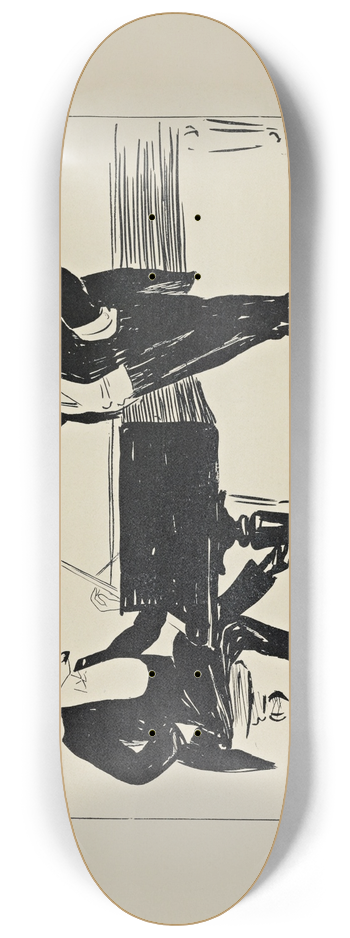 Leonetto Cappiello - 70 dessins de Cappiello Pl.17 8.25 inch art skate deck