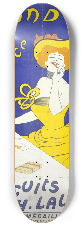 Leonetto Cappiello - Amandines de Provence. 8.25 inch art skate deck