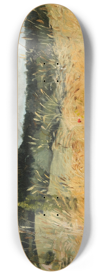 Leon Wyczkowski - Corn-Field 8.25 inch art skate deck