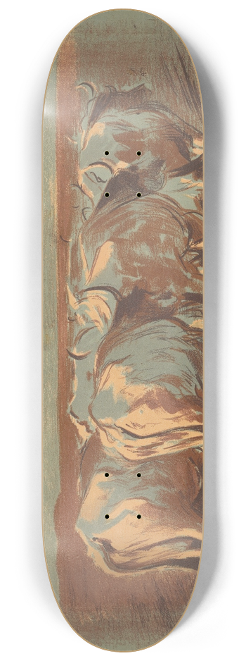 Leon Wyczkowski - Orka na Ukrainie 8.25 inch art skate deck