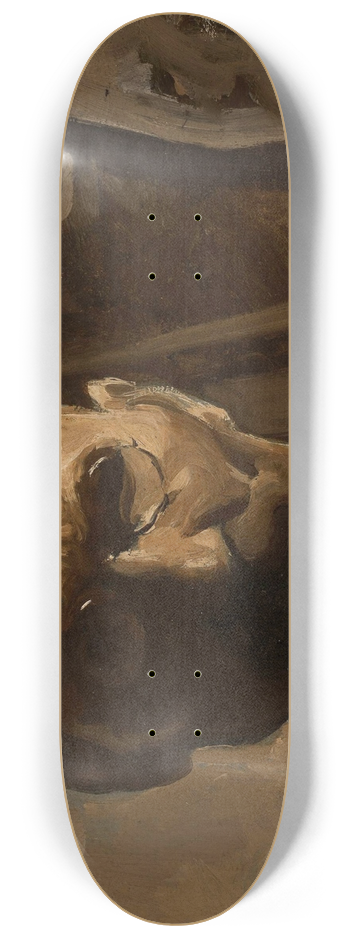 Leon Wyczkowski - Self-portrait 8.25 inch art skate deck