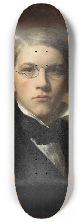 Leopold Carl Mller - Self-portrait 8.25 inch art skate deck