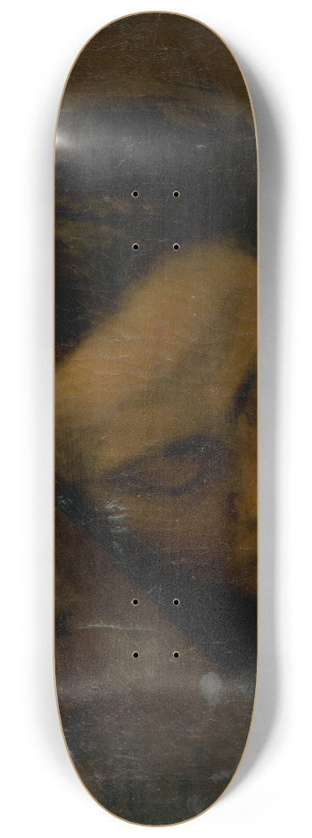 Leopold Horovitz - Head Study of a Man 8.25 inch art skate deck