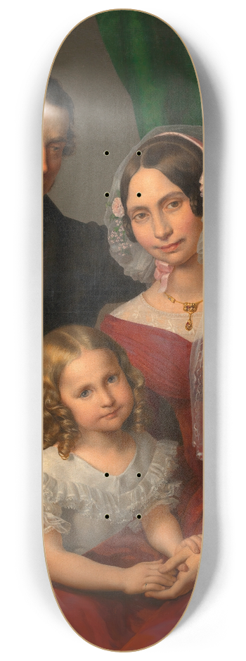 Leopold Kupelwieser - Familie Lssl 8.25 inch art skate deck
