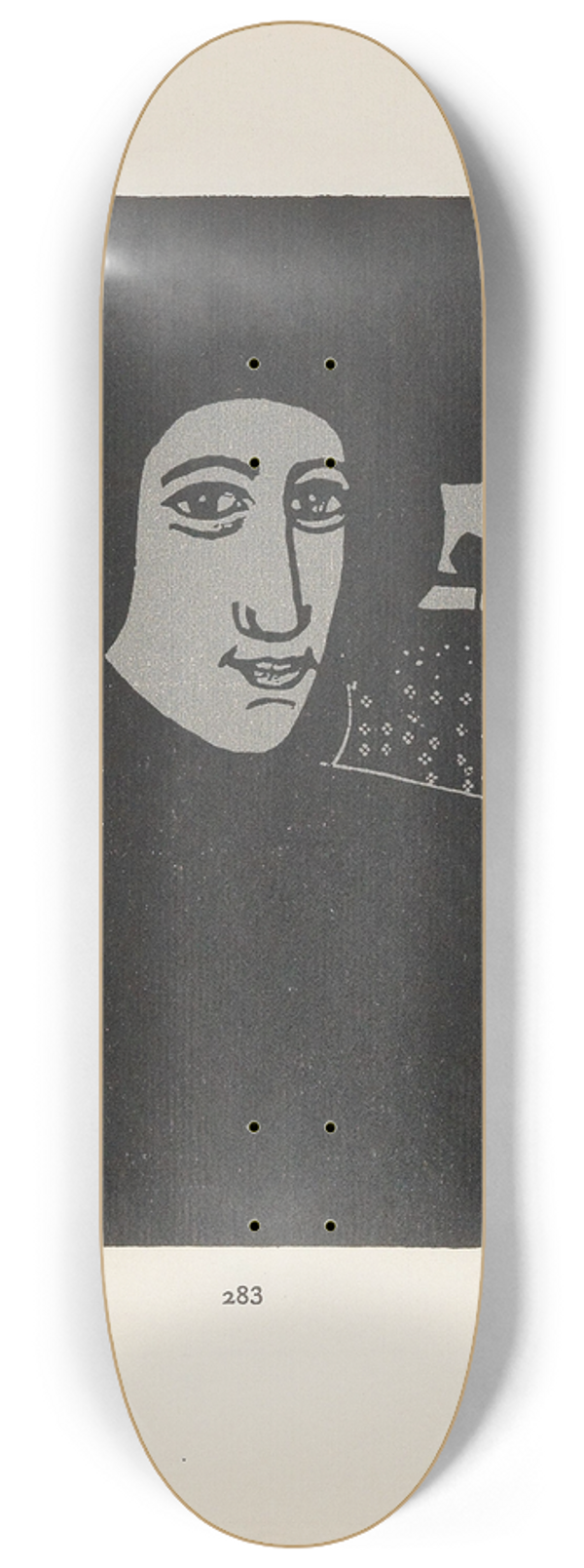 Leopold Stolba - Ver Sacrum 1903 S 283 8.25 inch art skate deck