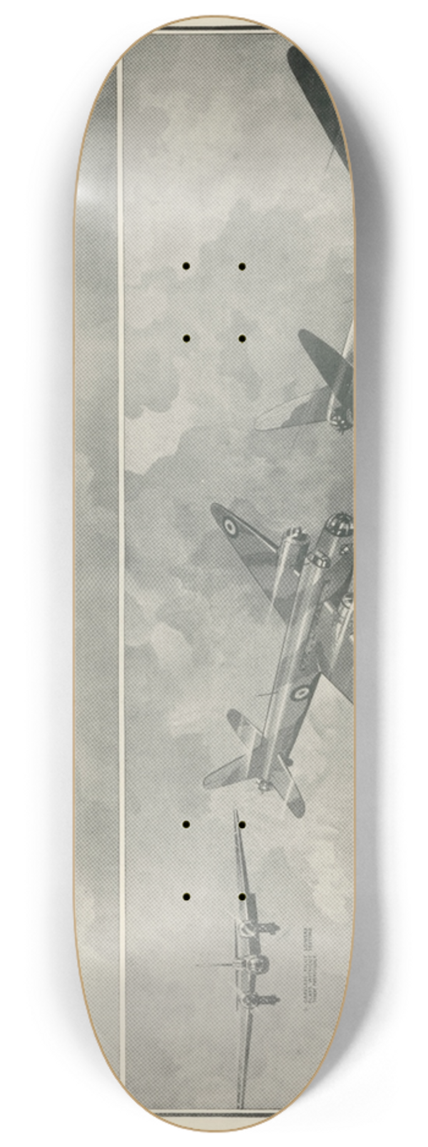 Leslie Carr - Hydraulics  Safety First 8.25 inch art skate deck