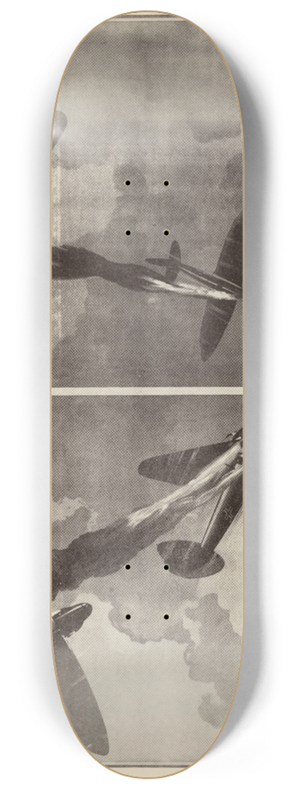 Leslie Carr - This or This! Will Your Guns Fire 8.25 inch art skate deck