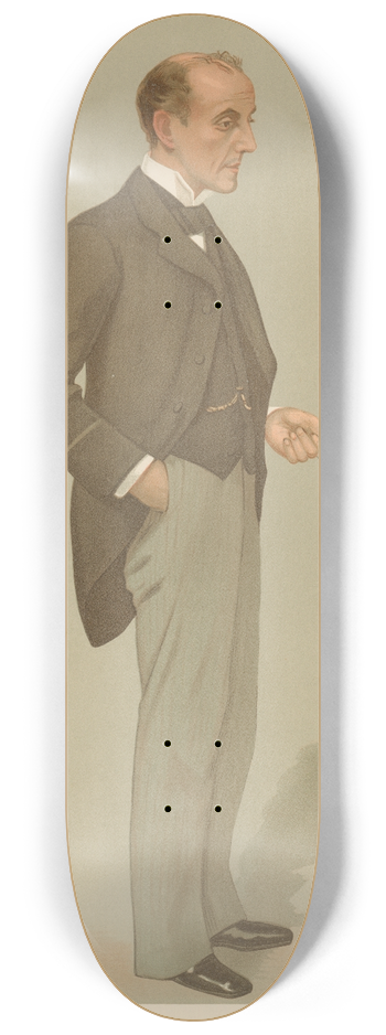 Leslie Matthew Ward - Anthony Hope, Anthony Hope Hawkins 8.25 inch art skate deck