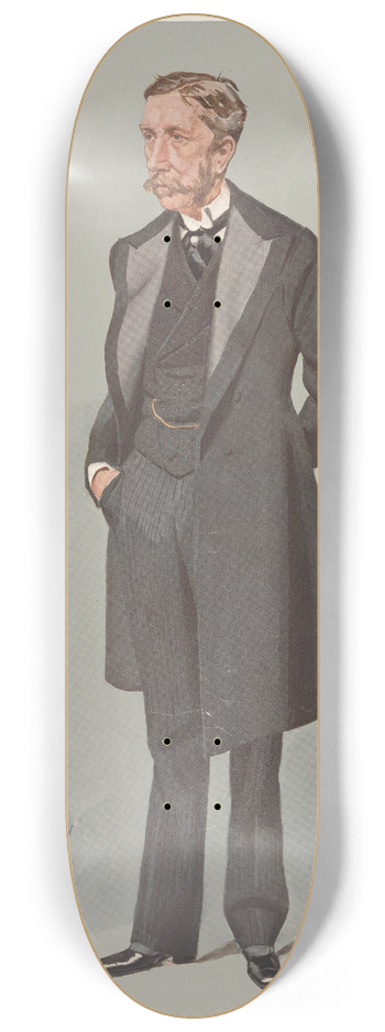 Leslie Matthew Ward - Diplomacy  The Rt. Hon. Sir Nicholas OConor. 1 May 1907 8.25 inch art skate deck