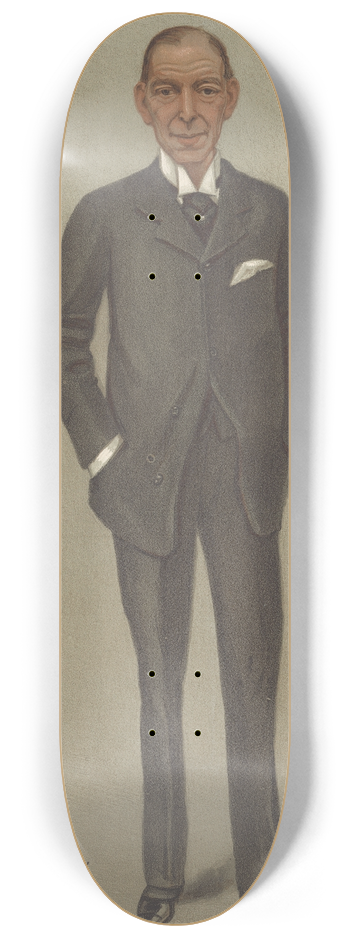 Leslie Matthew Ward - Legal; Public Prosecutions, Earl of Desart [his style then being Sir Hamilton John Agmondesham Cuffe], January 16, 1902 8.25 inch art skate deck