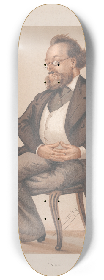 Leslie Matthew Ward - Odo  The Rt. Hon. Lord Odo William Leopold Russell. 28 July 1877 8.25 inch art skate deck