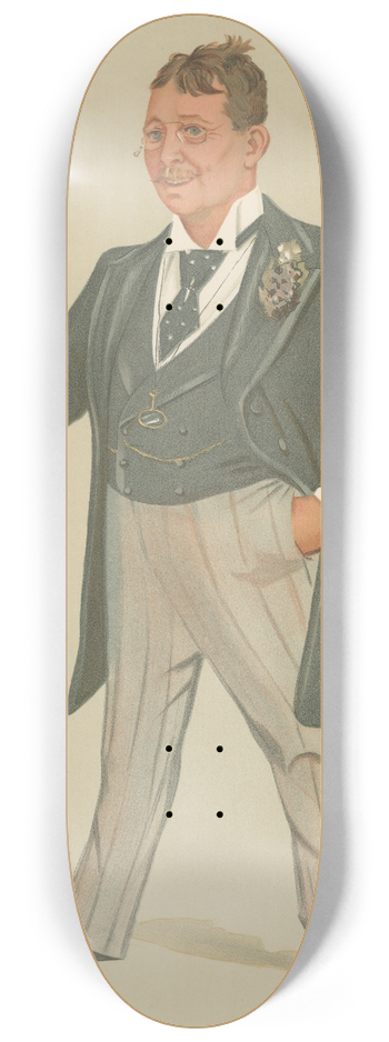Leslie Matthew Ward - Politicians  Barney. Mr. Barnett I. Barnato. February 14, 1895 8.25 inch art skate deck