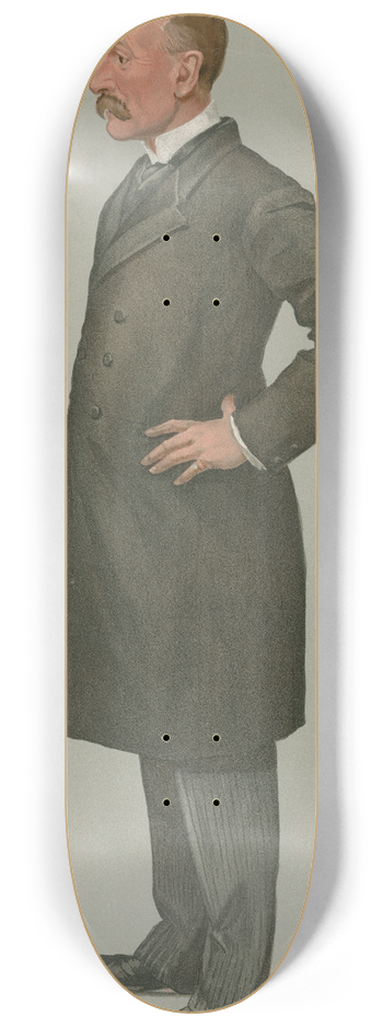 Leslie Matthew Ward - Politicians  Her majestys private secretary. Colonel Sir Arthur John Brigge. September 6, 1900 8.25 inch art skate deck