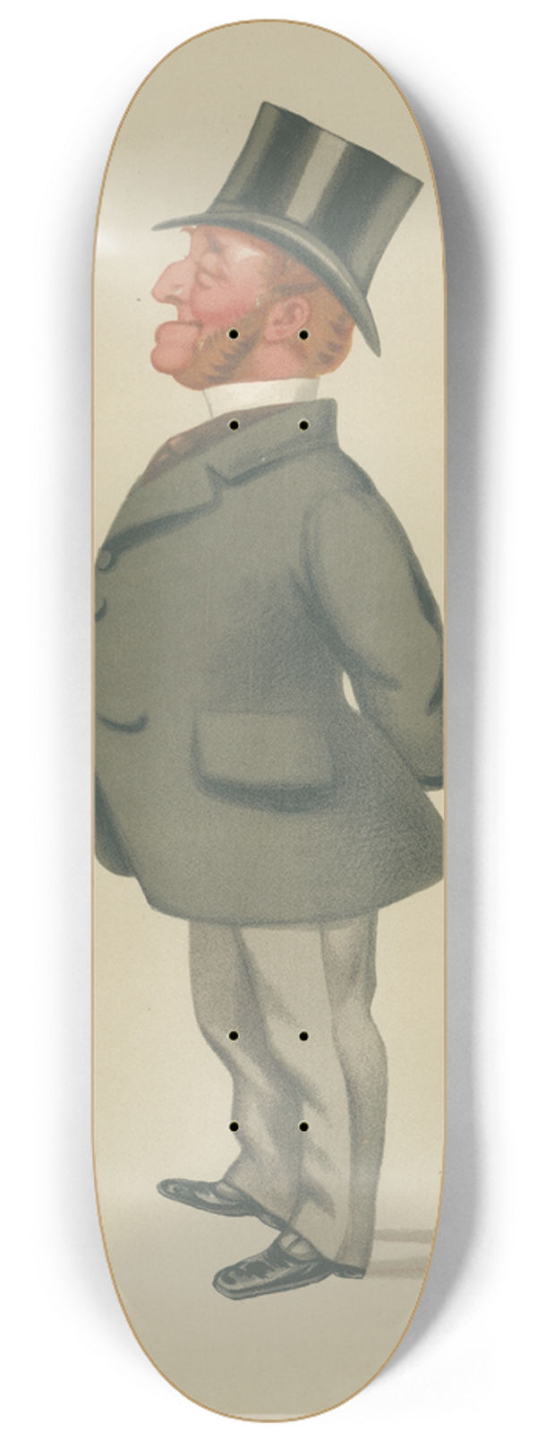 Leslie Matthew Ward - Politicians  Montgomeryshire. Mr. Charles Watkin Williams-Wynn. 28 June 1879 8.25 inch art skate deck