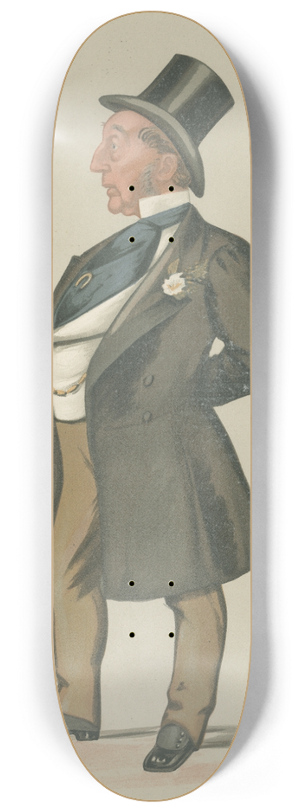 Leslie Matthew Ward - Politicians  Weymouth. Mr. Henry Edwards. November 11, 1882 8.25 inch art skate deck