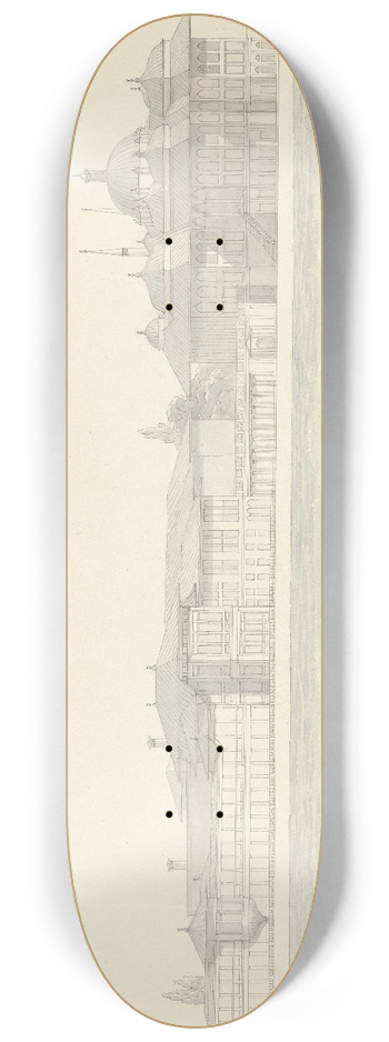 Lewis Vulliamy - Topkapi Palace, Istanbul 8.25 inch art skate deck