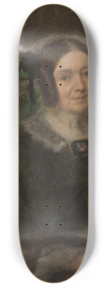 Lievin de Winne  - Portrait of a woman 8.25 inch art skate deck